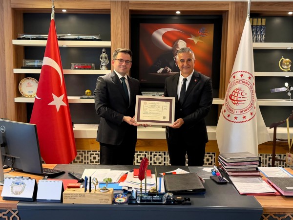 Akdoğan Tren Kargo A.Ş.’ye DB2 Yetki Belgesi