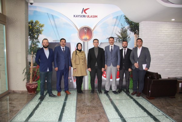 TÜRSİT Yönetim Kurulu Başkanı ve Kayseri Ulaşım Genel Müdürü Sn Mehmet Canbulut ve ekibini ziyaret ettik.